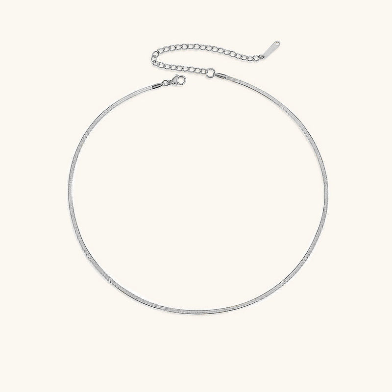 Eloise Gold Herringbone Necklace